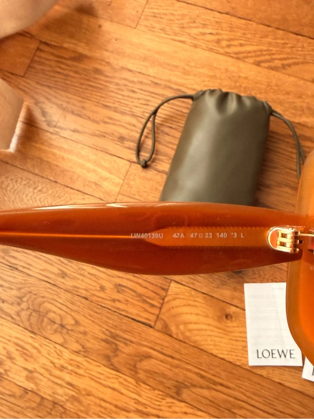 LOEWE × Paula's Ibiza 47MM Rectangular Sunglasses